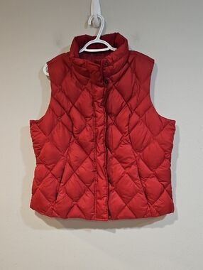 Eddie Bauer Goose Down Quilted Vest